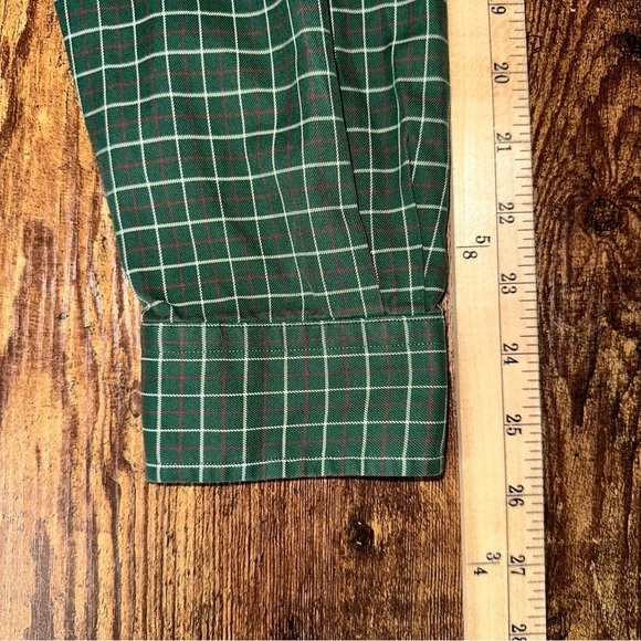 Ralph Lauren Classic Fit Size Large Windowpane Plaid Brown Pony Western Cowboy - Picture 11 of 14